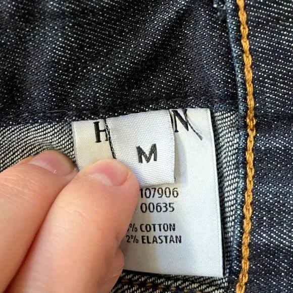 Hudson Signature Jean Jacket Denim Medium Dark Wash - Picture 7 of 10